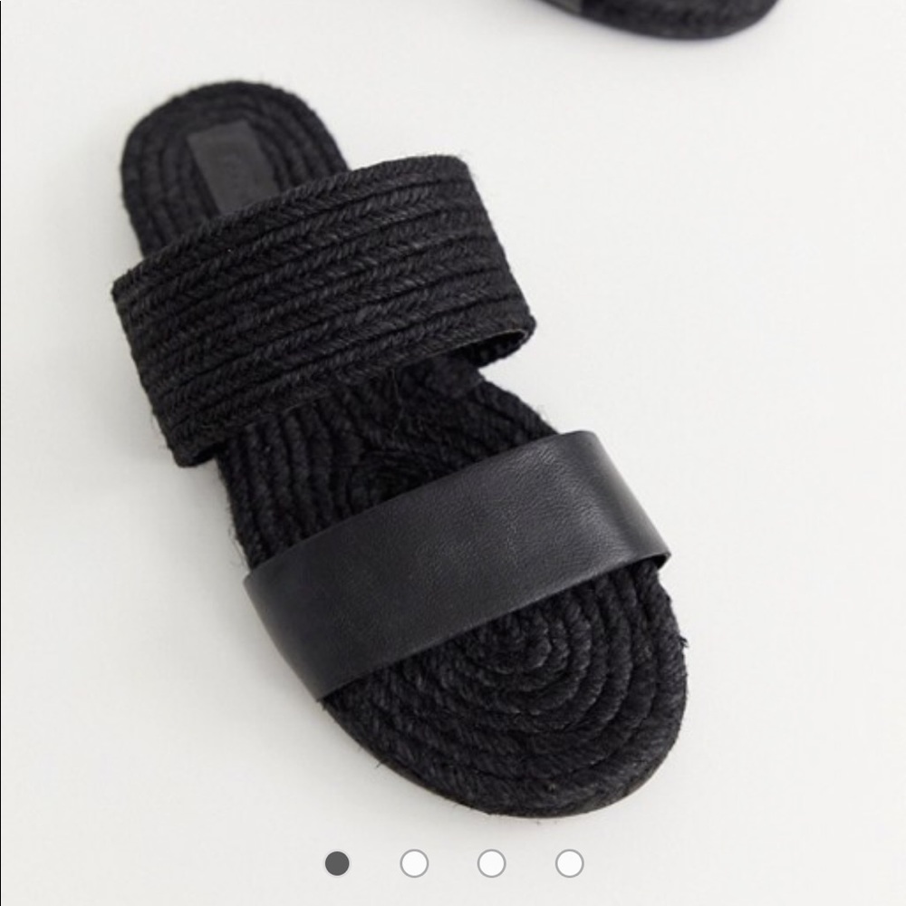 Asos Jaylin Leather Espradille Sandals